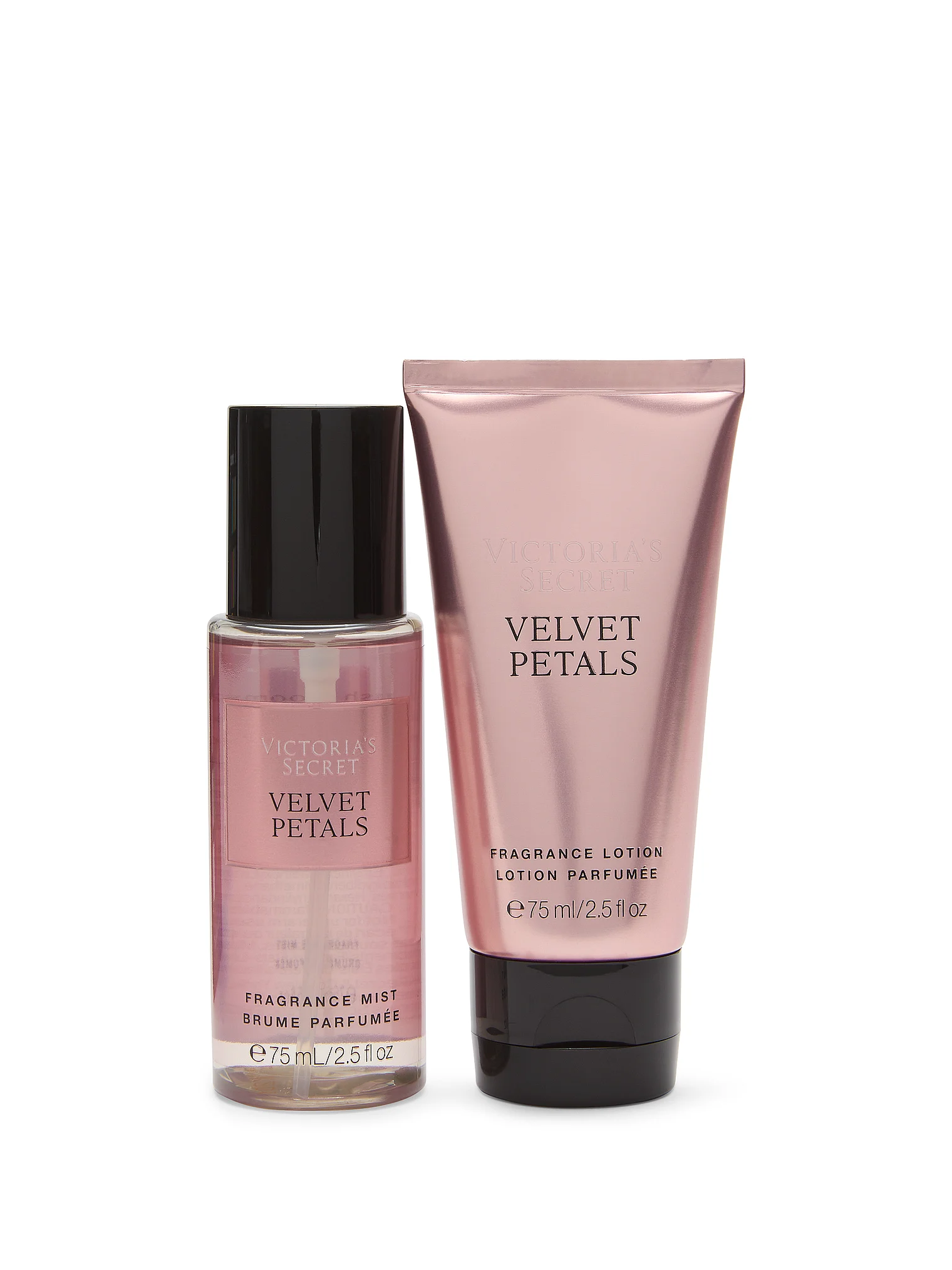 Набор Victoria’s Secret Velvet Petals 2-Piece Mist & Lotion Gift Set — изображение 2